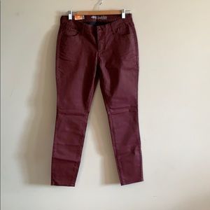Old Navy rust coloured Rockstar jeans
